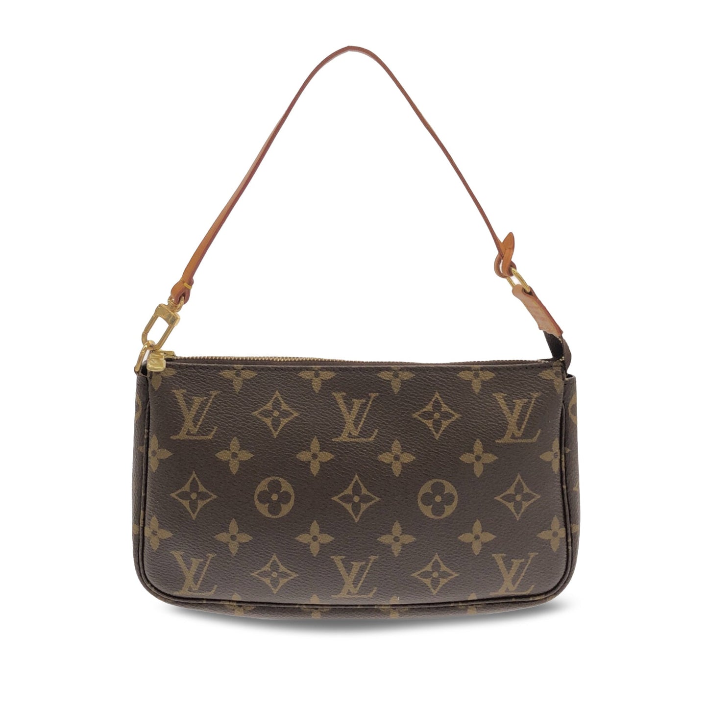 Brown Louis Vuitton Monogram Pochette Accessoires Shoulder Bag