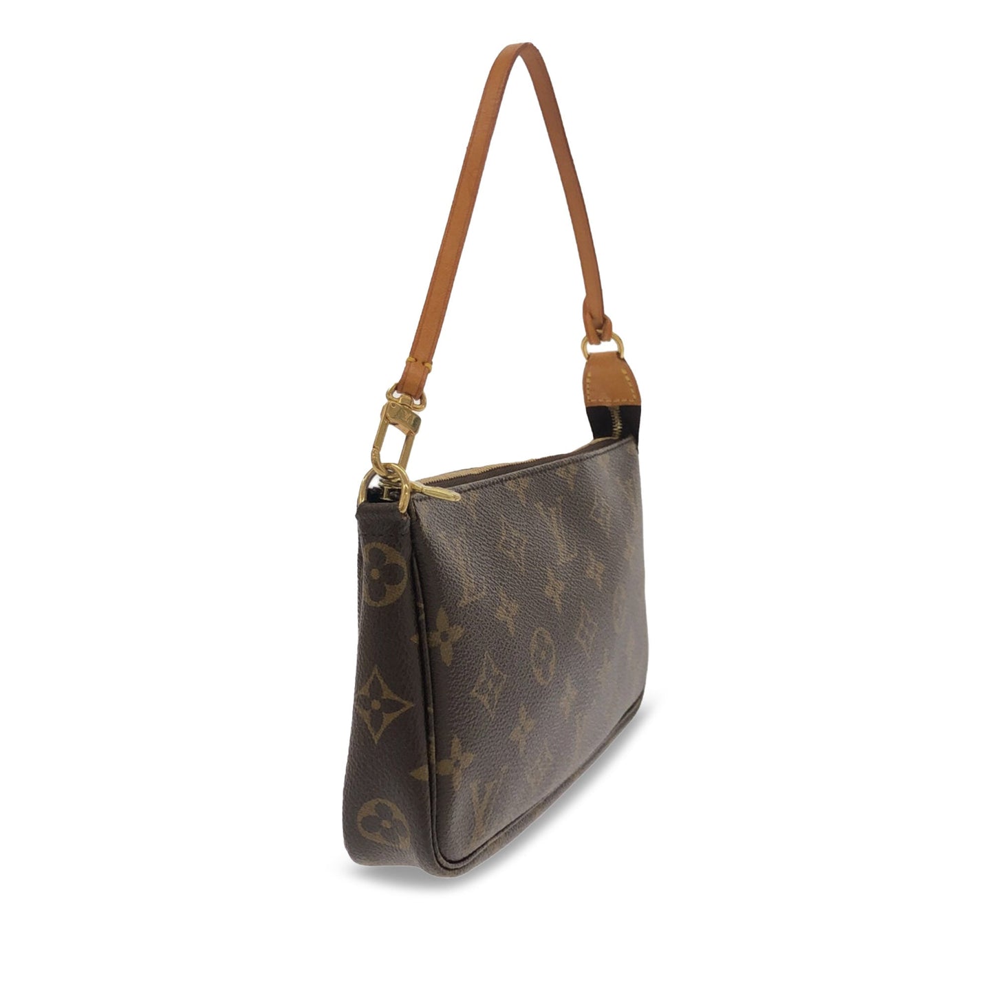 Brown Louis Vuitton Monogram Pochette Accessoires Shoulder Bag