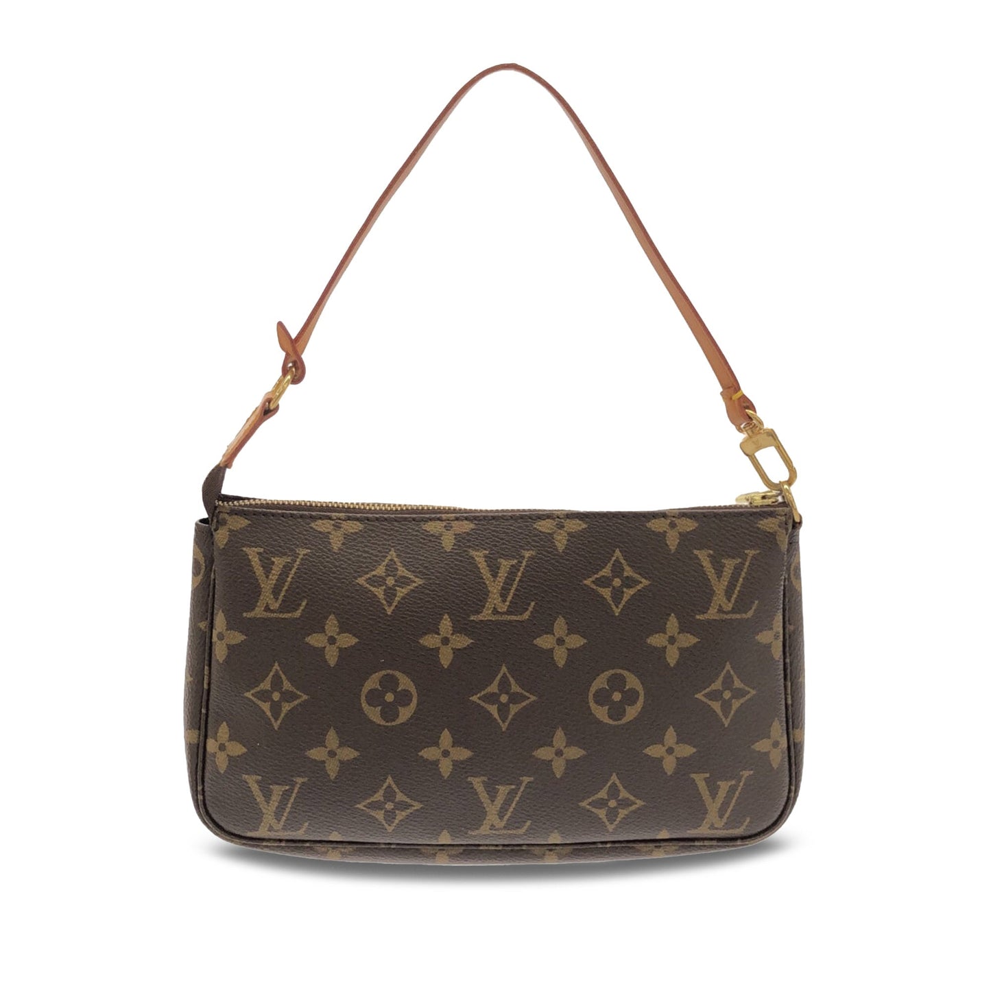 Brown Louis Vuitton Monogram Pochette Accessoires Shoulder Bag