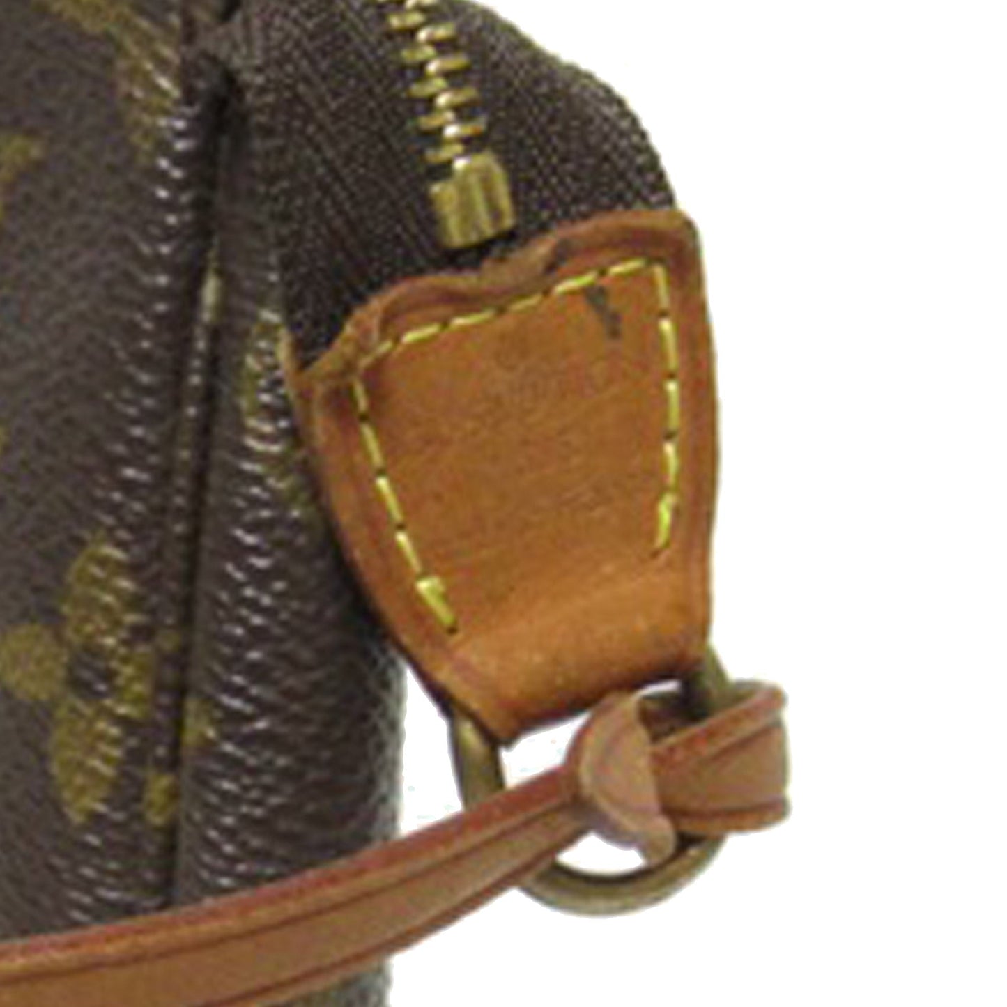 Brown Louis Vuitton Monogram Pochette Accessoires Shoulder Bag