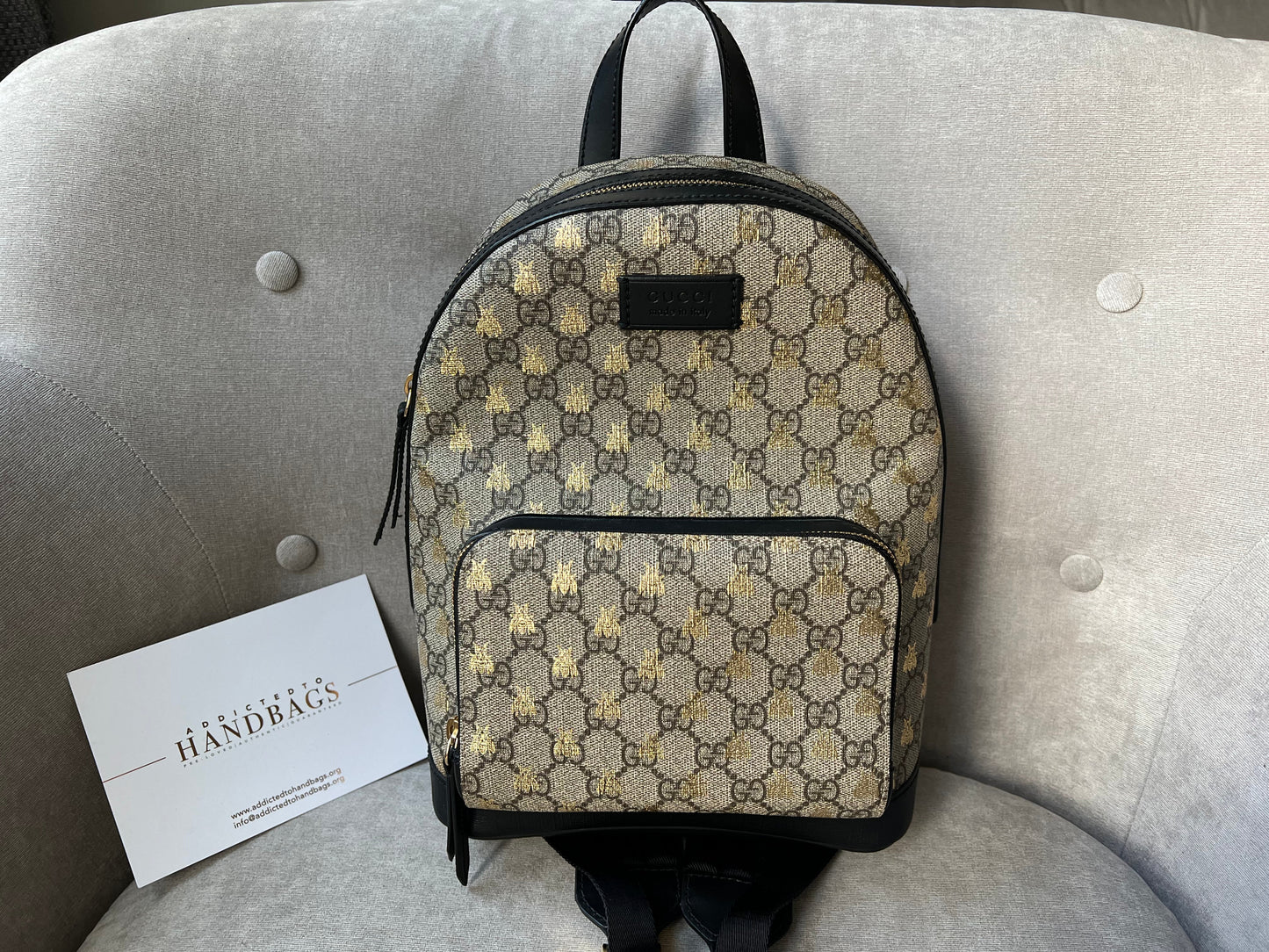 Gucci Supreme Bee Small Backpack