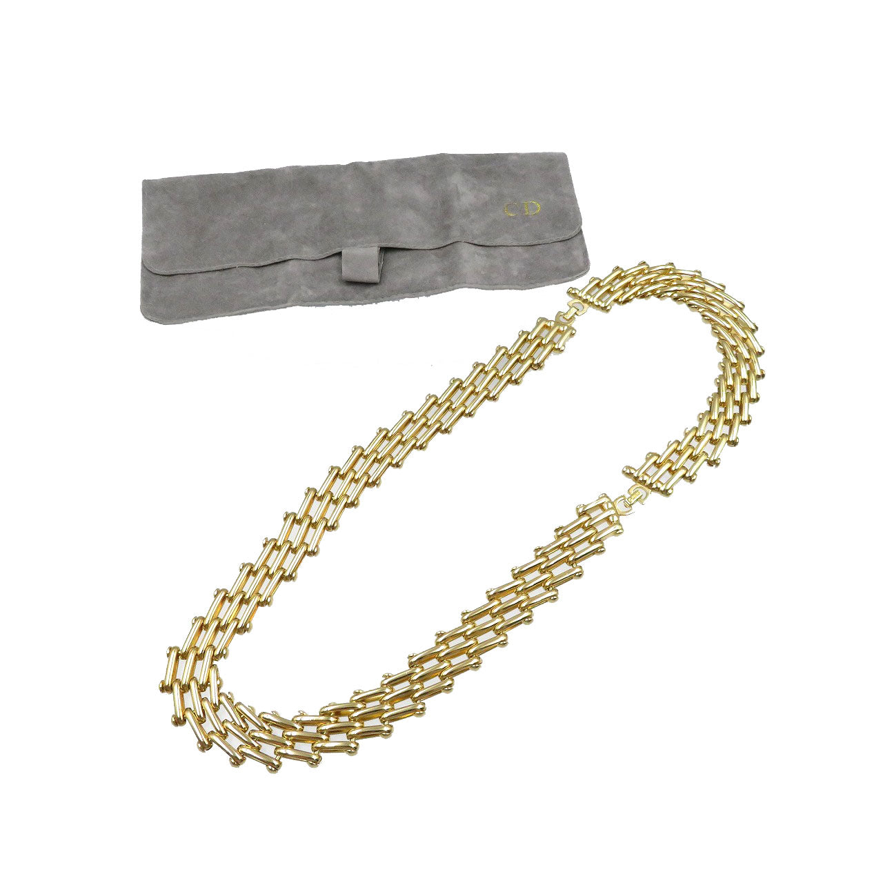 Christian Dior Necklace metal gold
