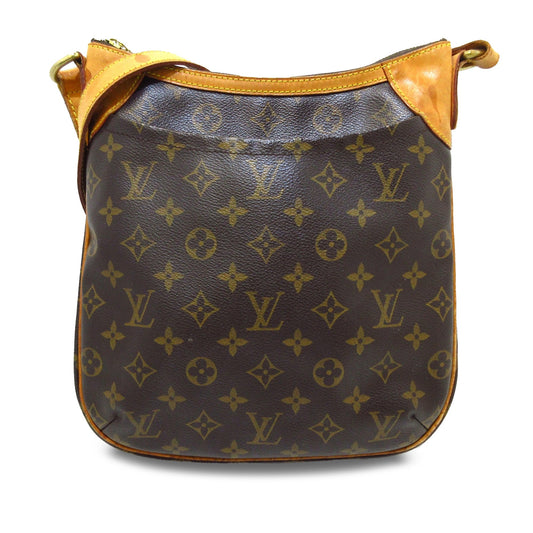 Brown Louis Vuitton Monogram Odeon PM Crossbody Bag