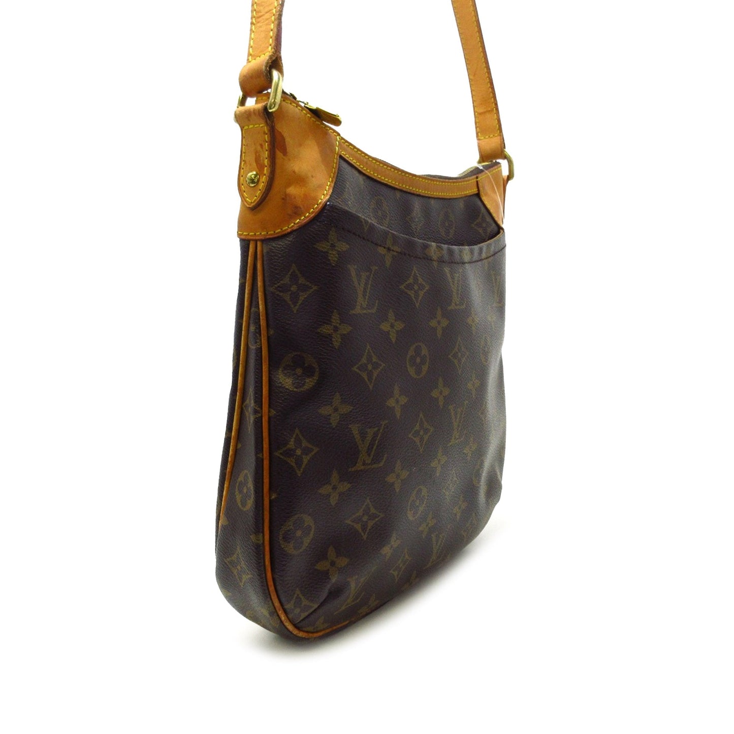 Brown Louis Vuitton Monogram Odeon PM Crossbody Bag