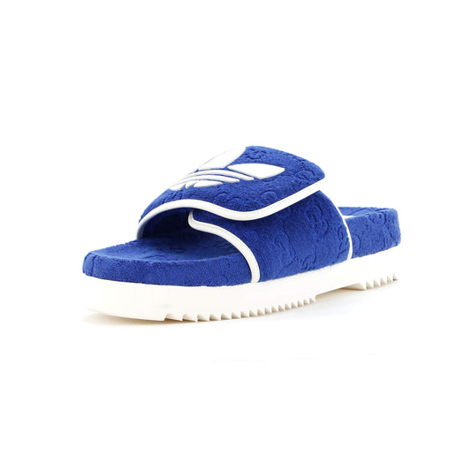 x Adidas Men's Platform Slide Sandals Terry Cloth