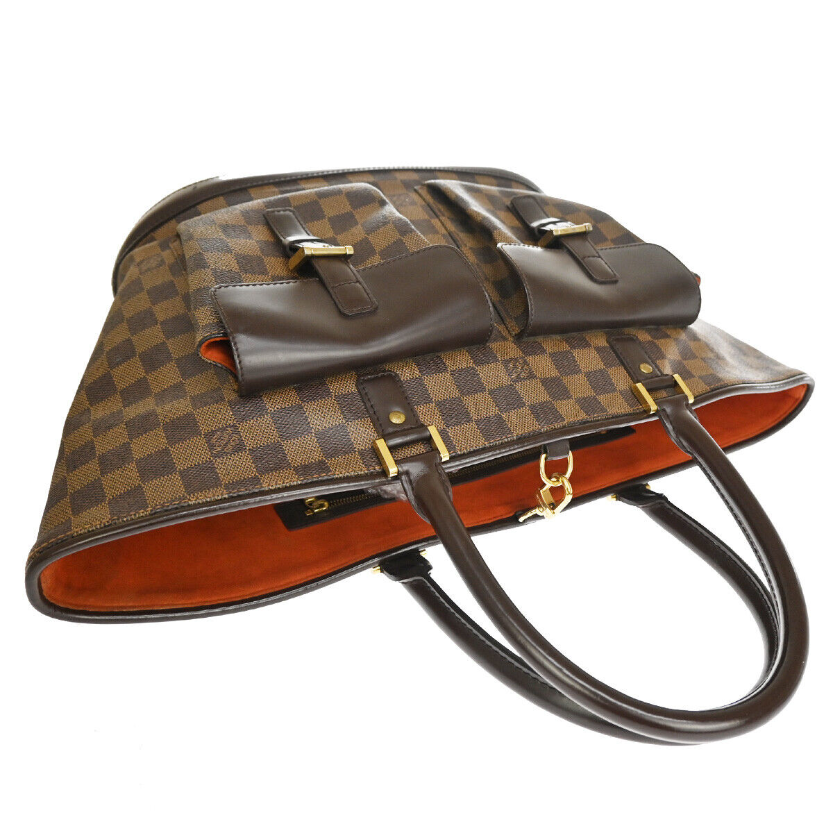 Louis Vuitton Manosque  Canvas Shoulder Bag ()