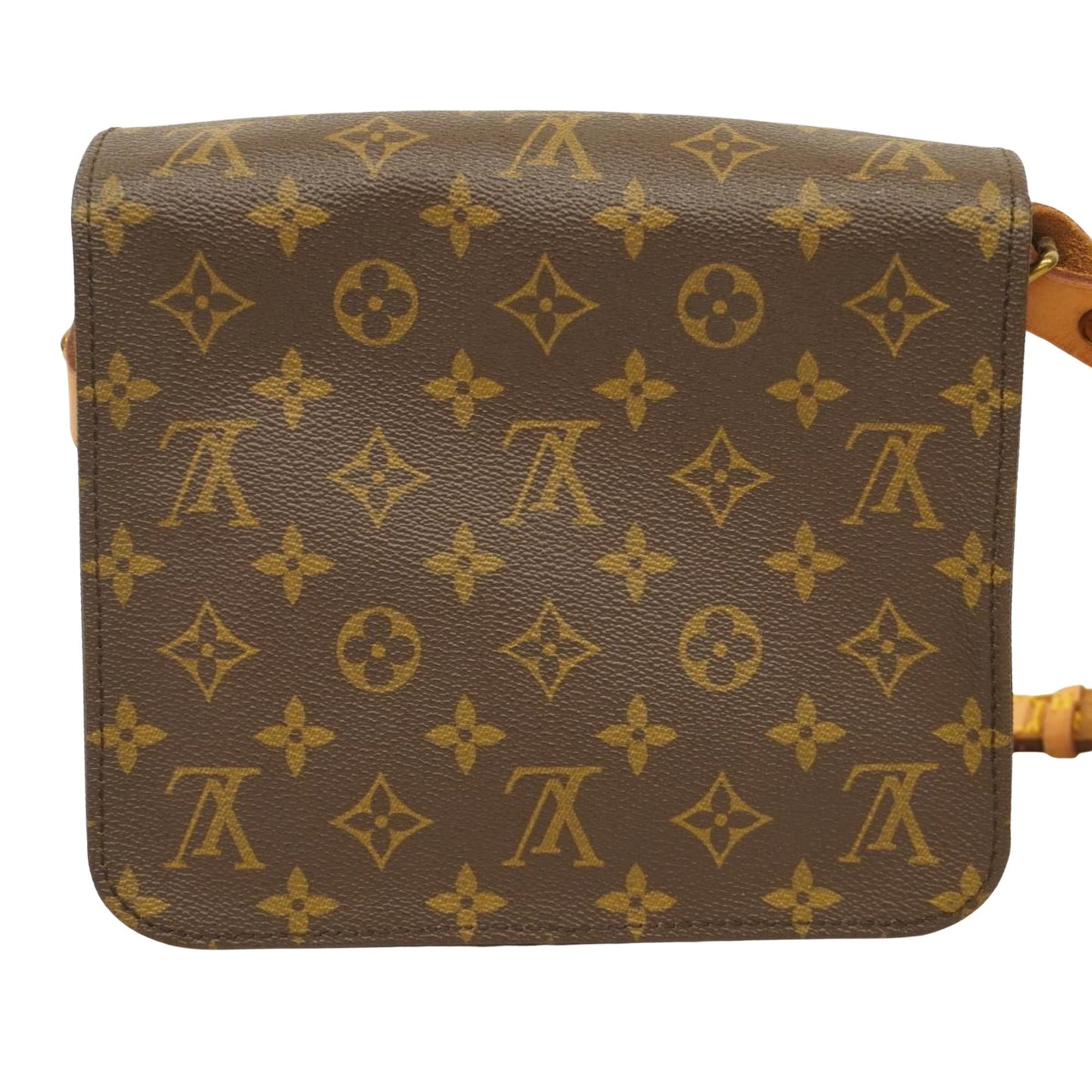 Louis Vuitton Cartouchière  Canvas Shoulder Bag ()