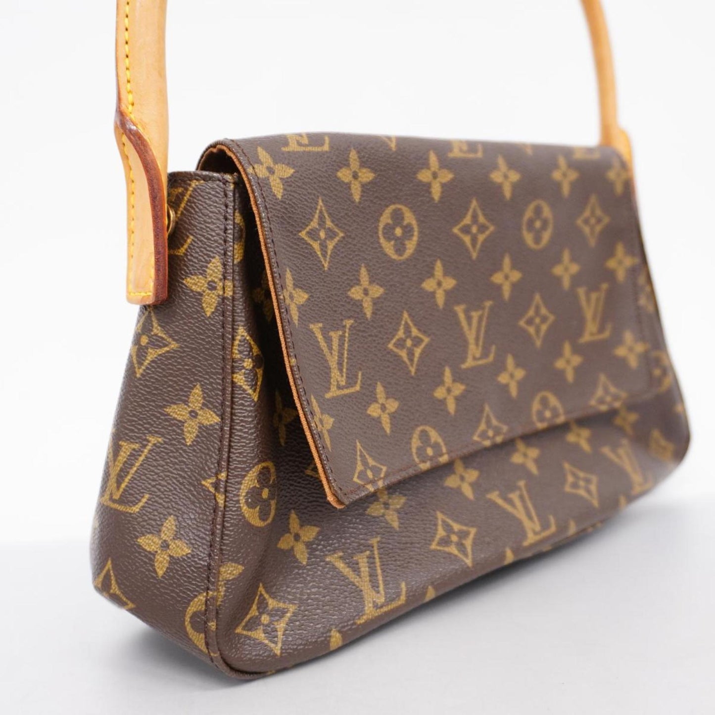 Louis Vuitton Mini Looping  Canvas Shoulder Bag ()