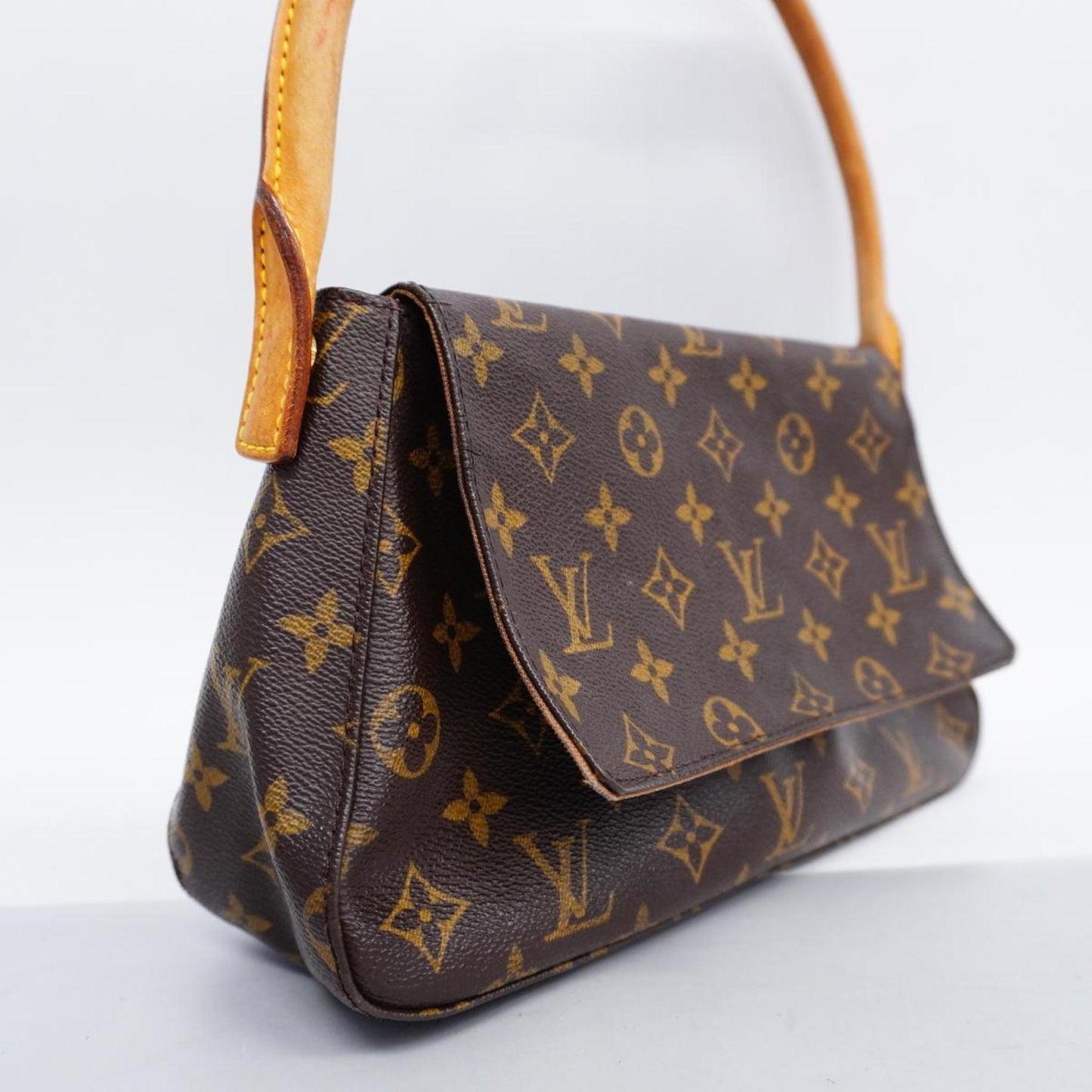 Louis Vuitton Mini Looping  Canvas Shoulder Bag ()