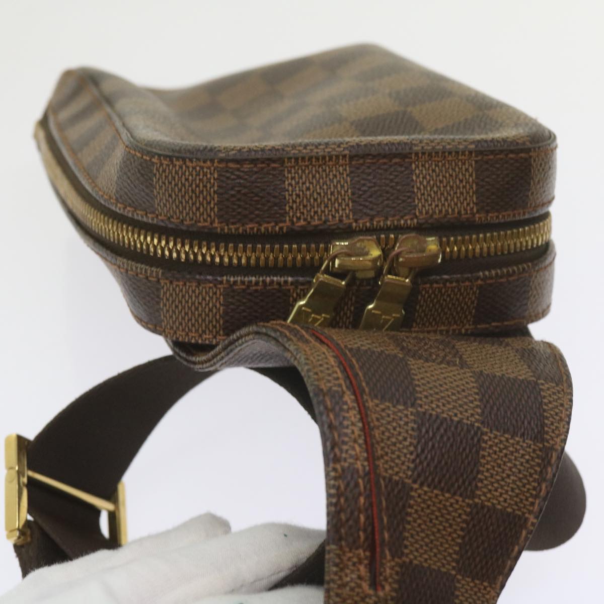 Louis Vuitton Geronimo  Canvas Shoulder Bag ()