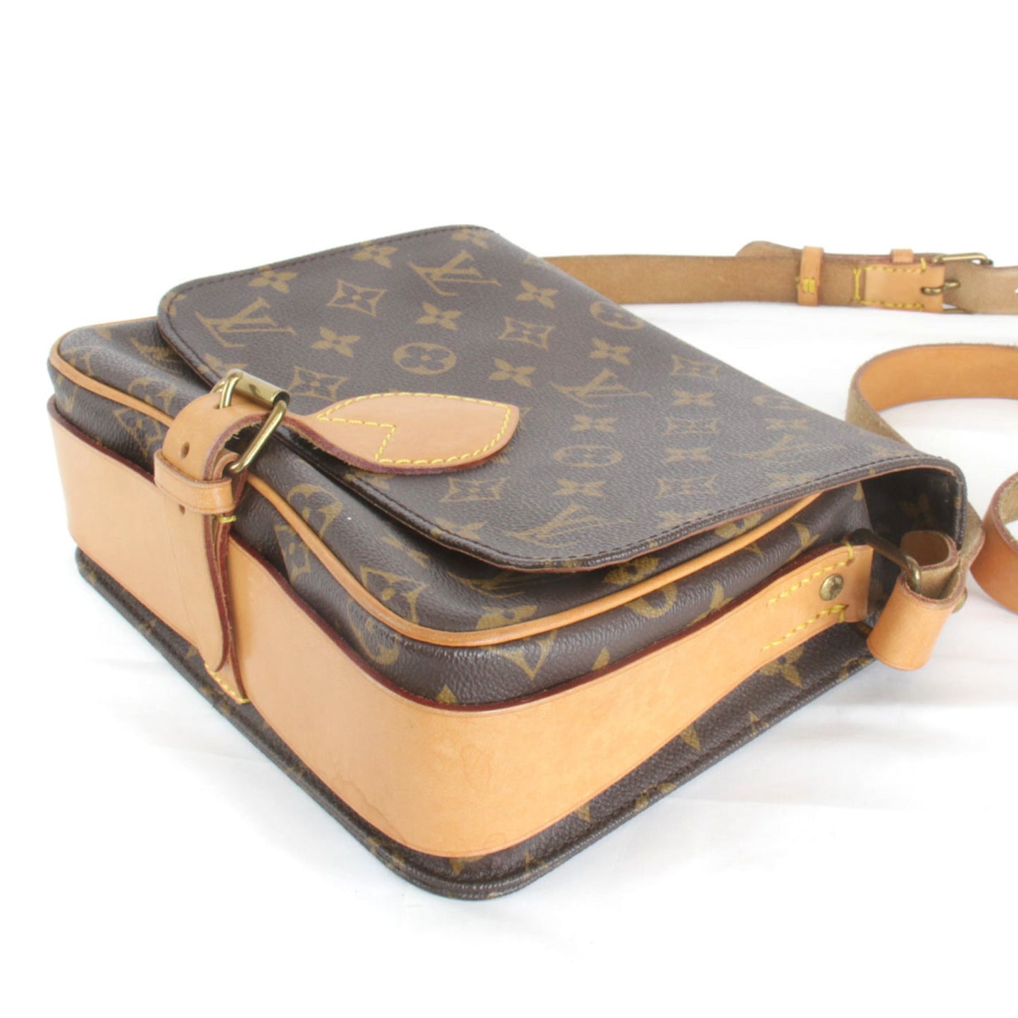 Louis Vuitton Cartouchiere  Canvas Shoulder Bag ()