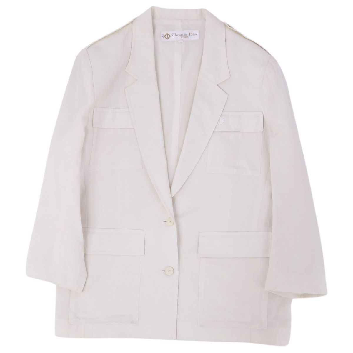 Vint Christian Dior Sport Jacket  Jacket Wardrobe  M White   s