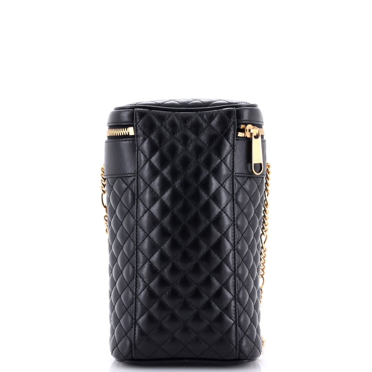 Trapuntata Crossbody Belt Bag Quilted Leather