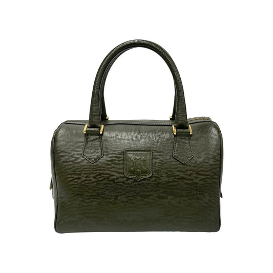 Celine Triomphe Boston Bag  Leather Handbag