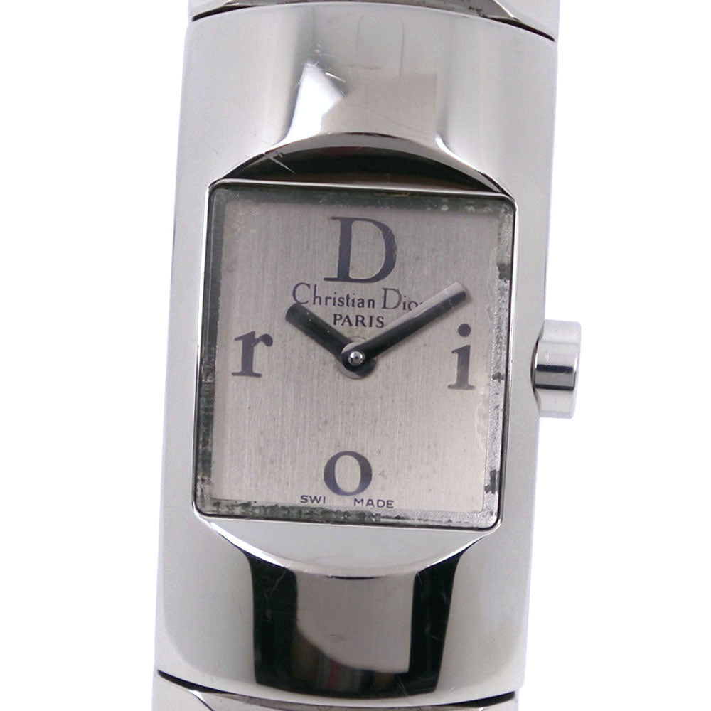 Christian Dior Watches Quartz D102-100 Stainless Steel Silver Diorific Silver dial Women Used