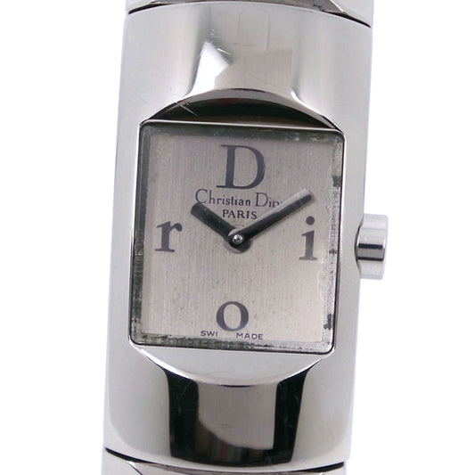 Christian Dior Watches Quartz D102-100 Stainless Steel Silver Diorific Silver dial Women Used