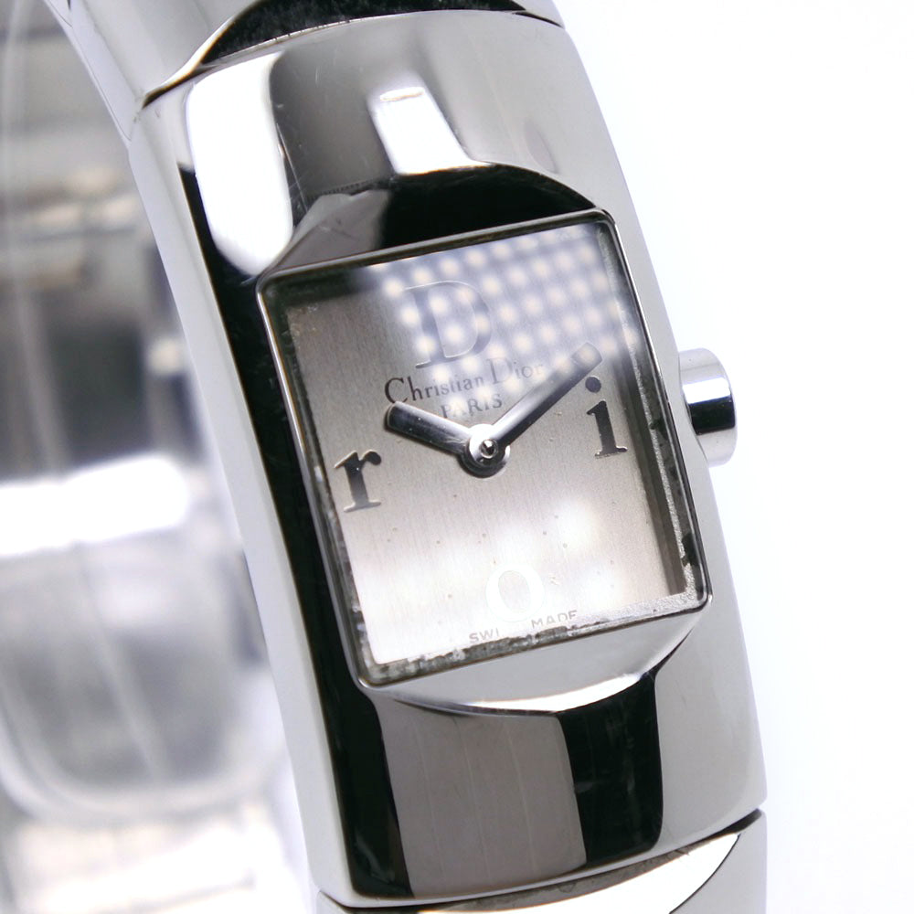 Christian Dior Watches Quartz D102-100 Stainless Steel Silver Diorific Silver dial Women Used