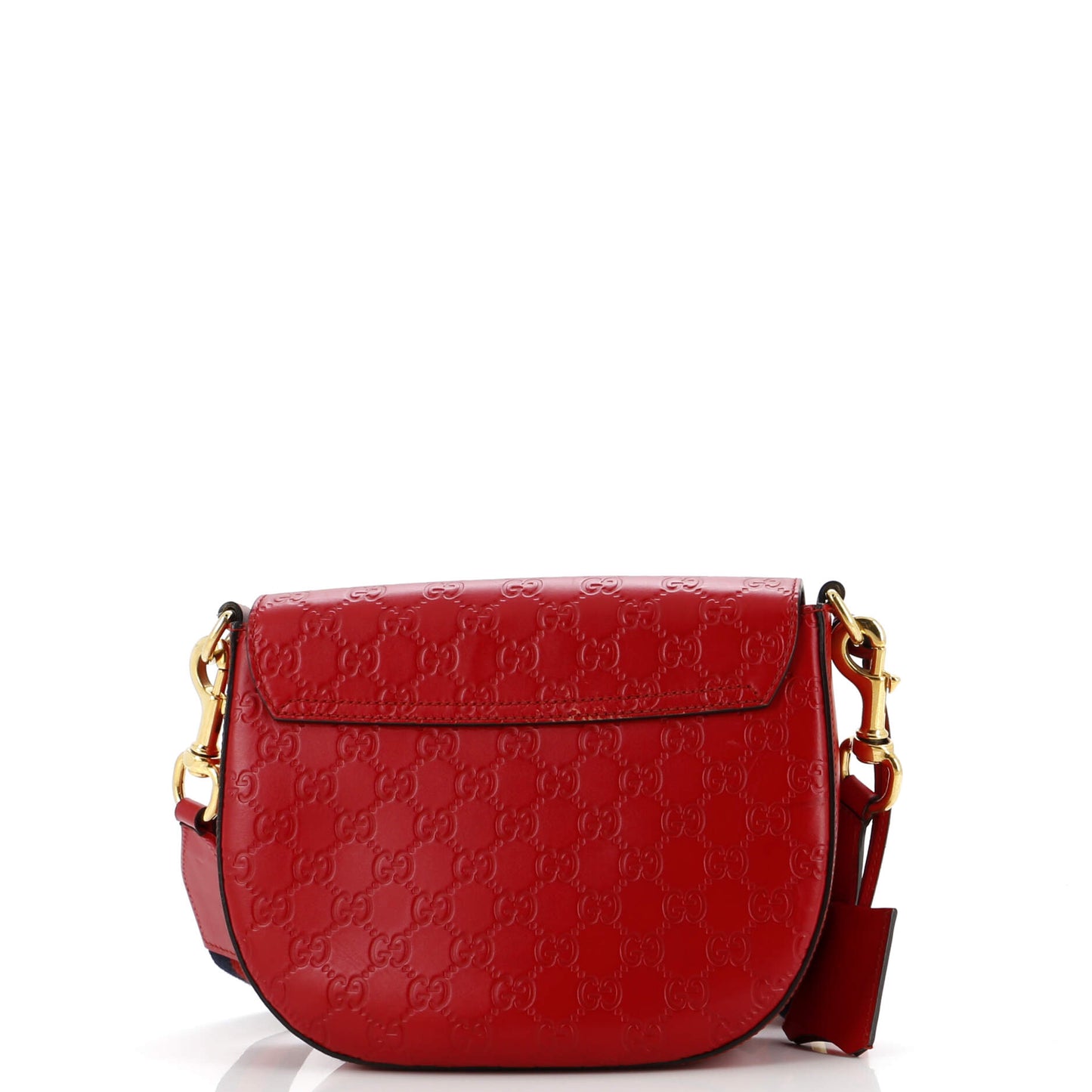 Padlock Saddle Shoulder Bag Guccissima Leather Medium