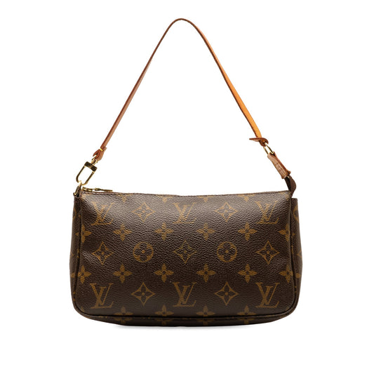 Brown Louis Vuitton Monogram Pochette Accessoires Shoulder Bag