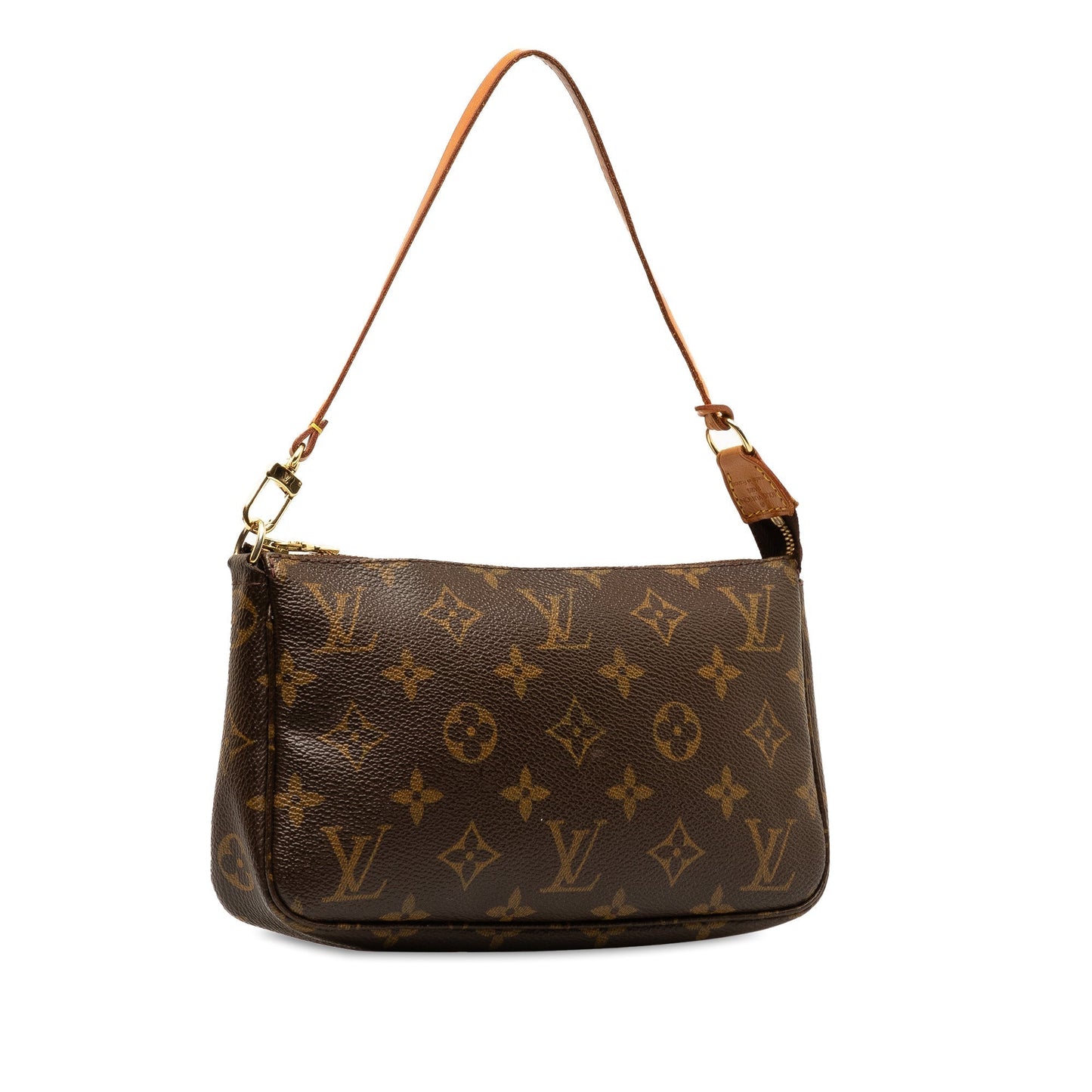 Brown Louis Vuitton Monogram Pochette Accessoires Shoulder Bag