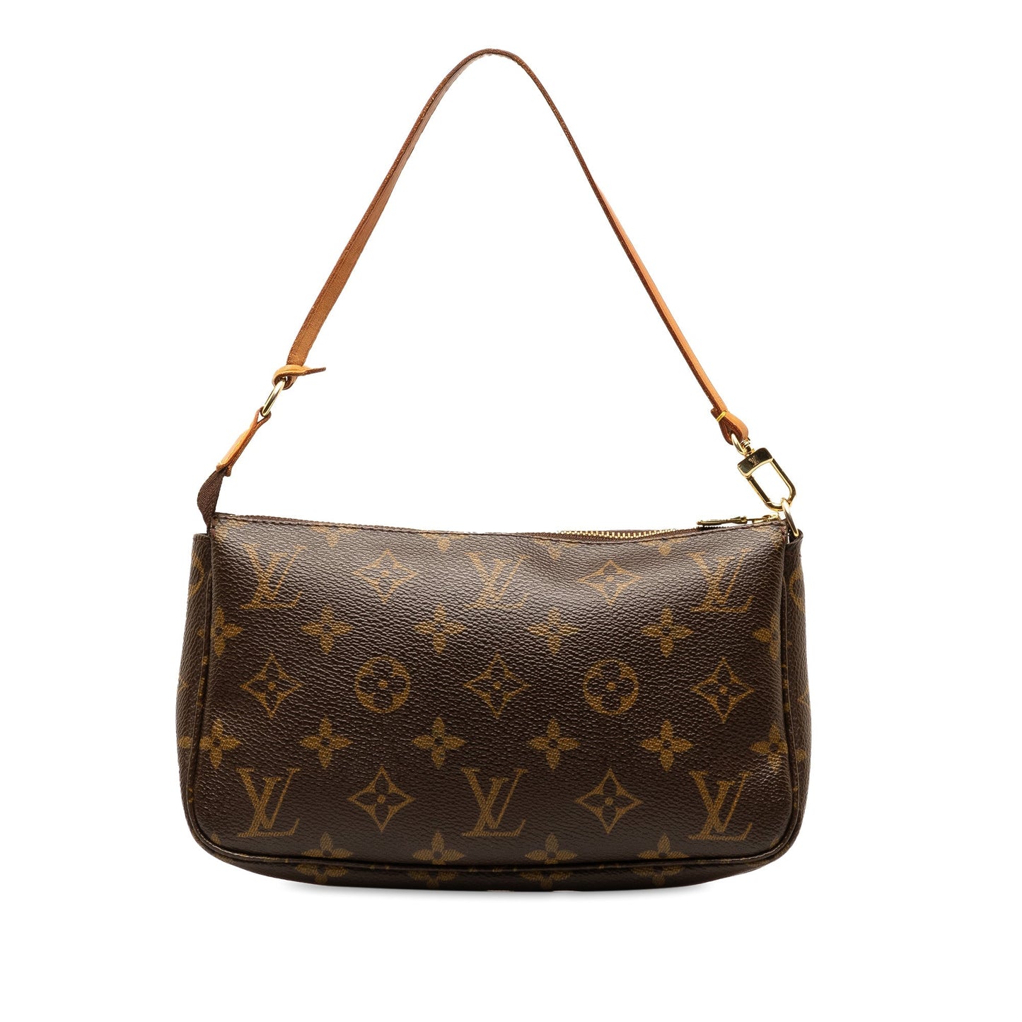 Brown Louis Vuitton Monogram Pochette Accessoires Shoulder Bag