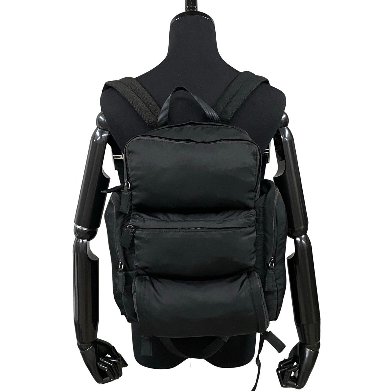 PRADA Backpack Nylon black