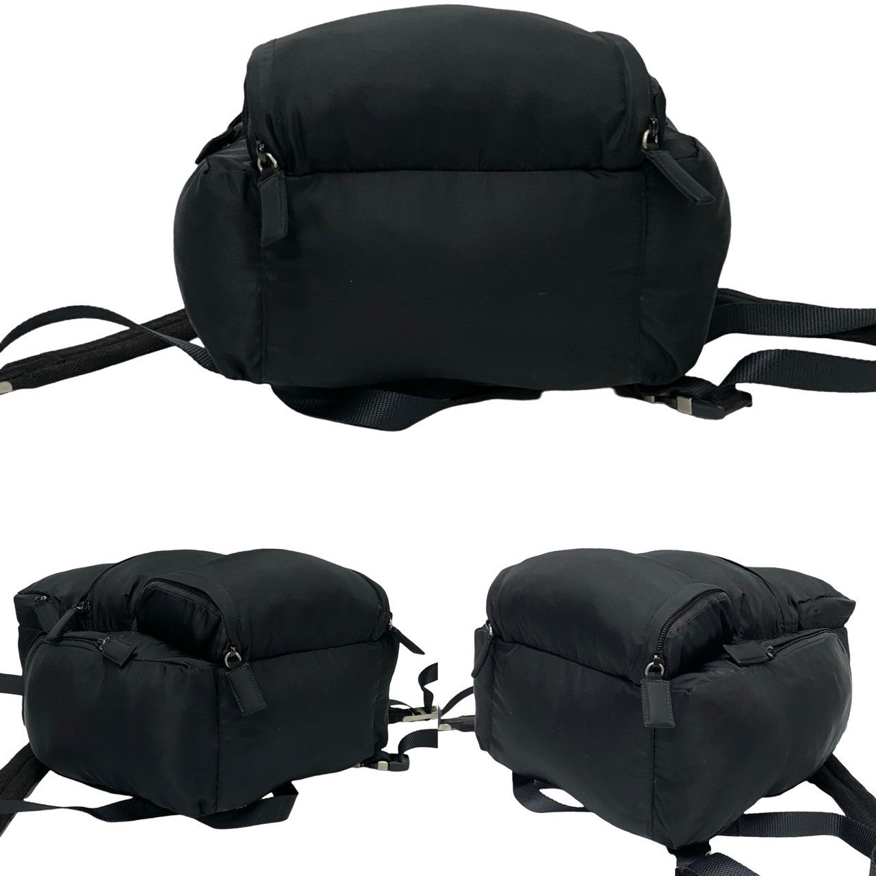 PRADA Backpack Nylon black