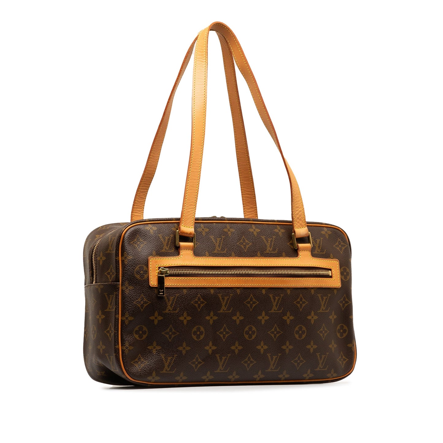 Brown Louis Vuitton Monogram Cite MM Shoulder Bag