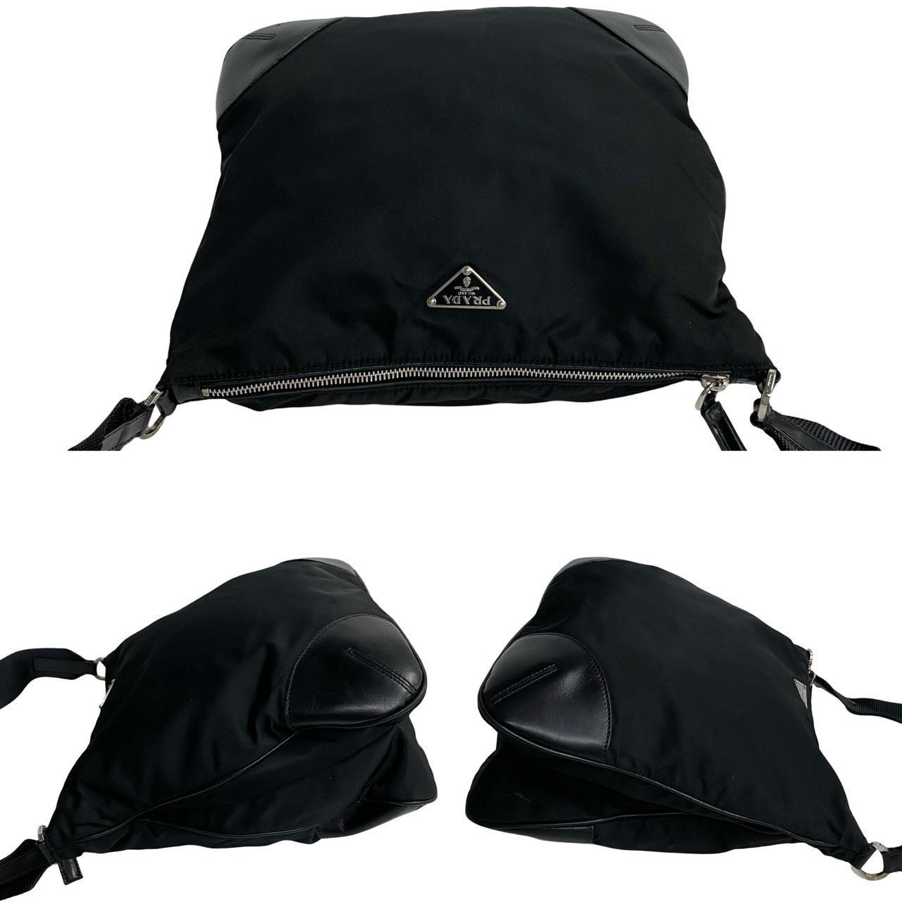 PRADA Shoulder Bag Nylon black