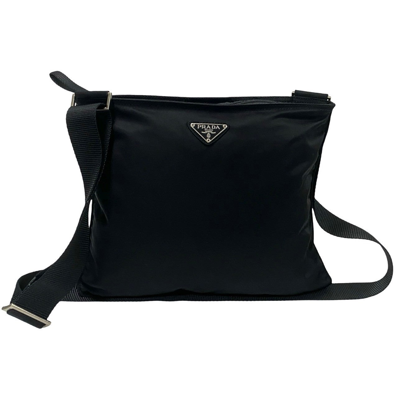 PRADA Shoulder Bag Nylon black