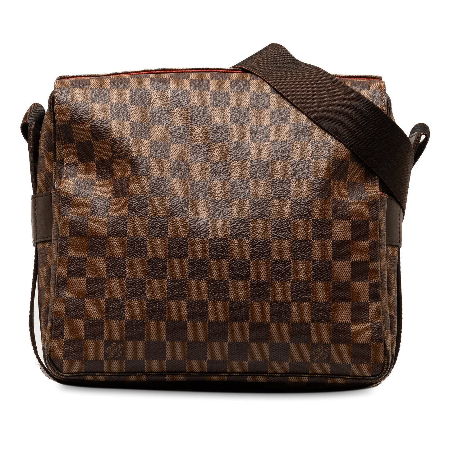 Brown Louis Vuitton Damier Ebene Naviglio Crossbody Bag