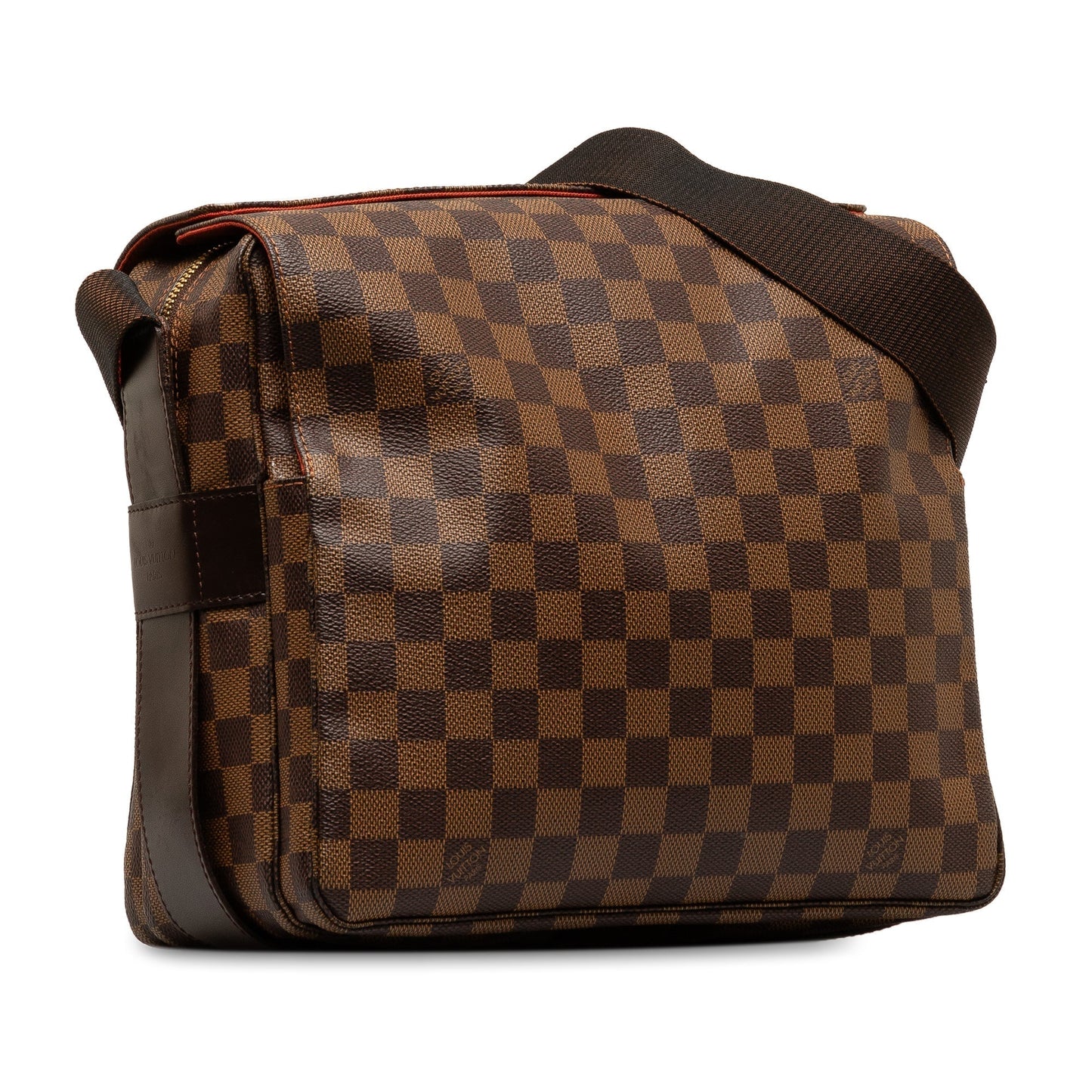 Brown Louis Vuitton Damier Ebene Naviglio Crossbody Bag