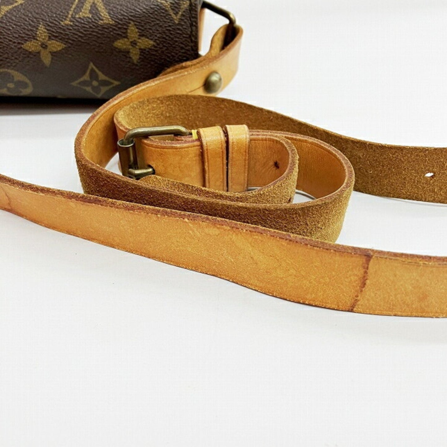 Louis Vuitton Cartouchière  Canvas Shoulder Bag ()