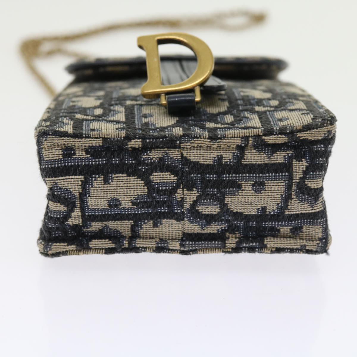 Dior Saddle  Canvas Clutch Bag ()