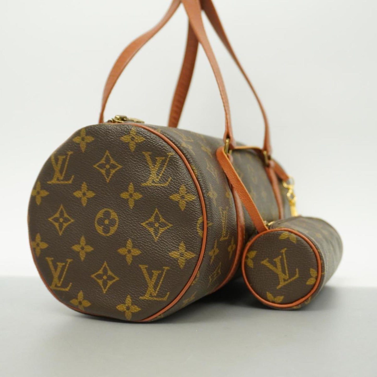 Louis Vuitton Papillon  Canvas Shoulder Bag ()