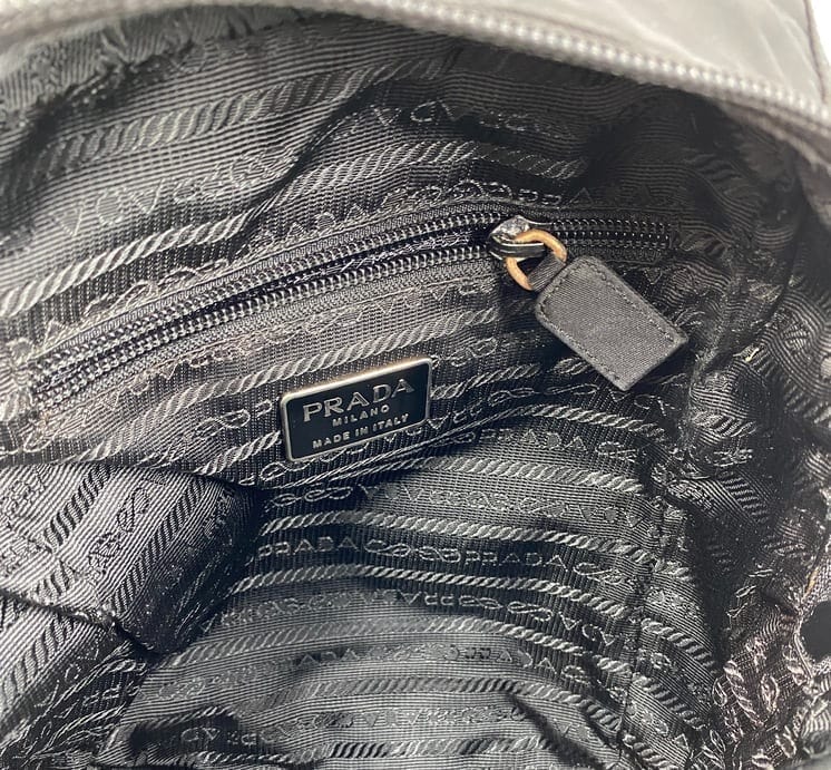 Prada Black Mini Backpack