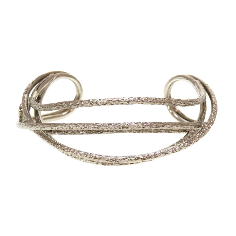 Christian Dior Bangle metal Silver
