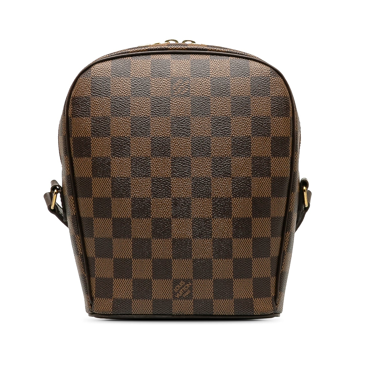 Brown Louis Vuitton Damier Ebene Ipanema PM Crossbody Bag