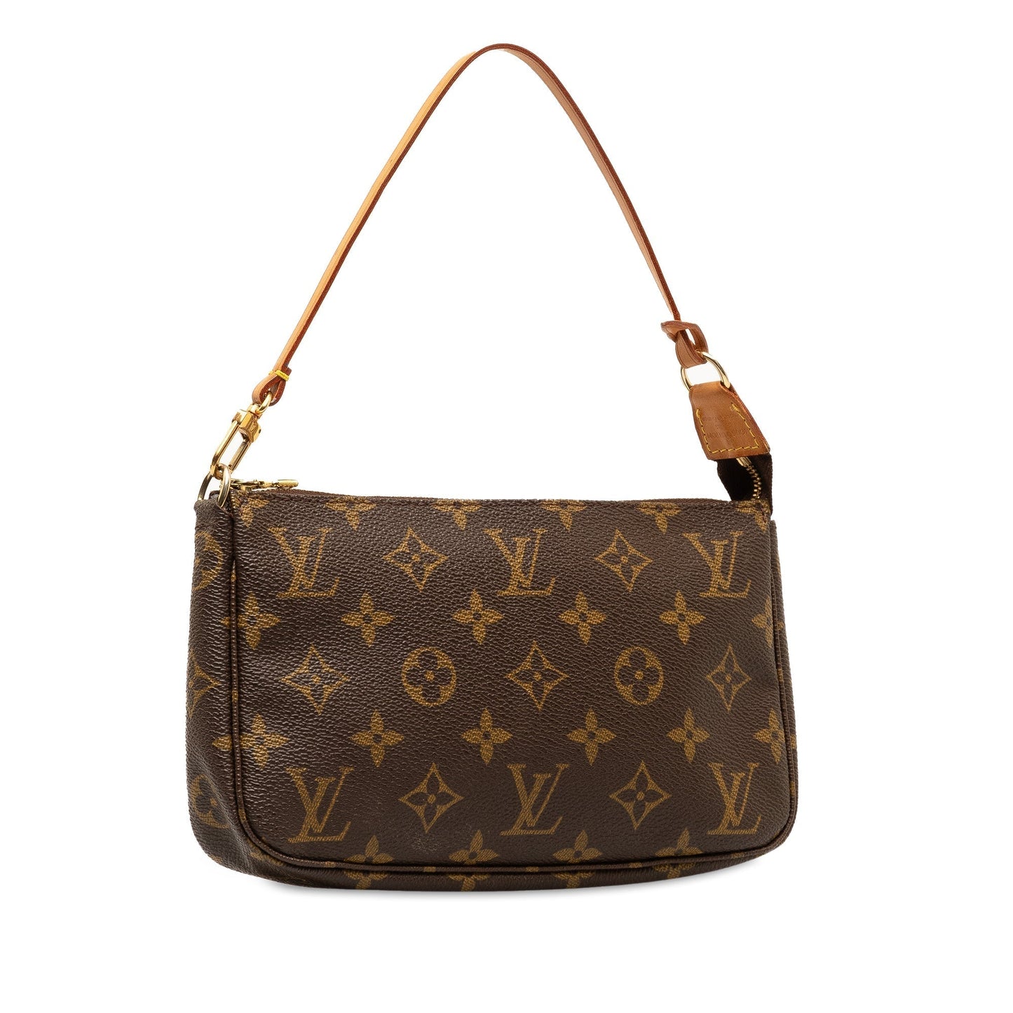 Brown Louis Vuitton Monogram Pochette Accessoires Shoulder Bag