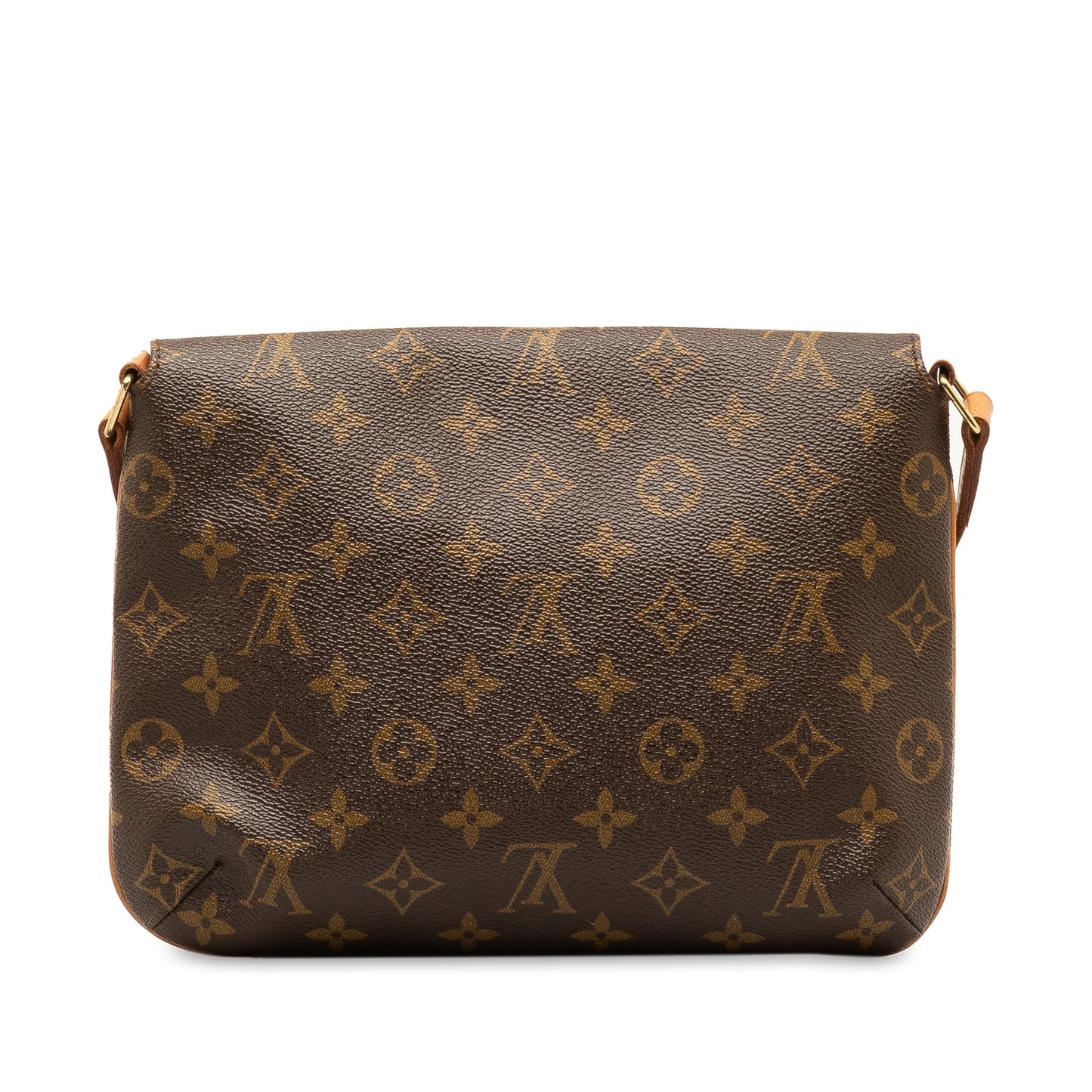 Brown Louis Vuitton Monogram Musette Tango Short Strap Shoulder Bag