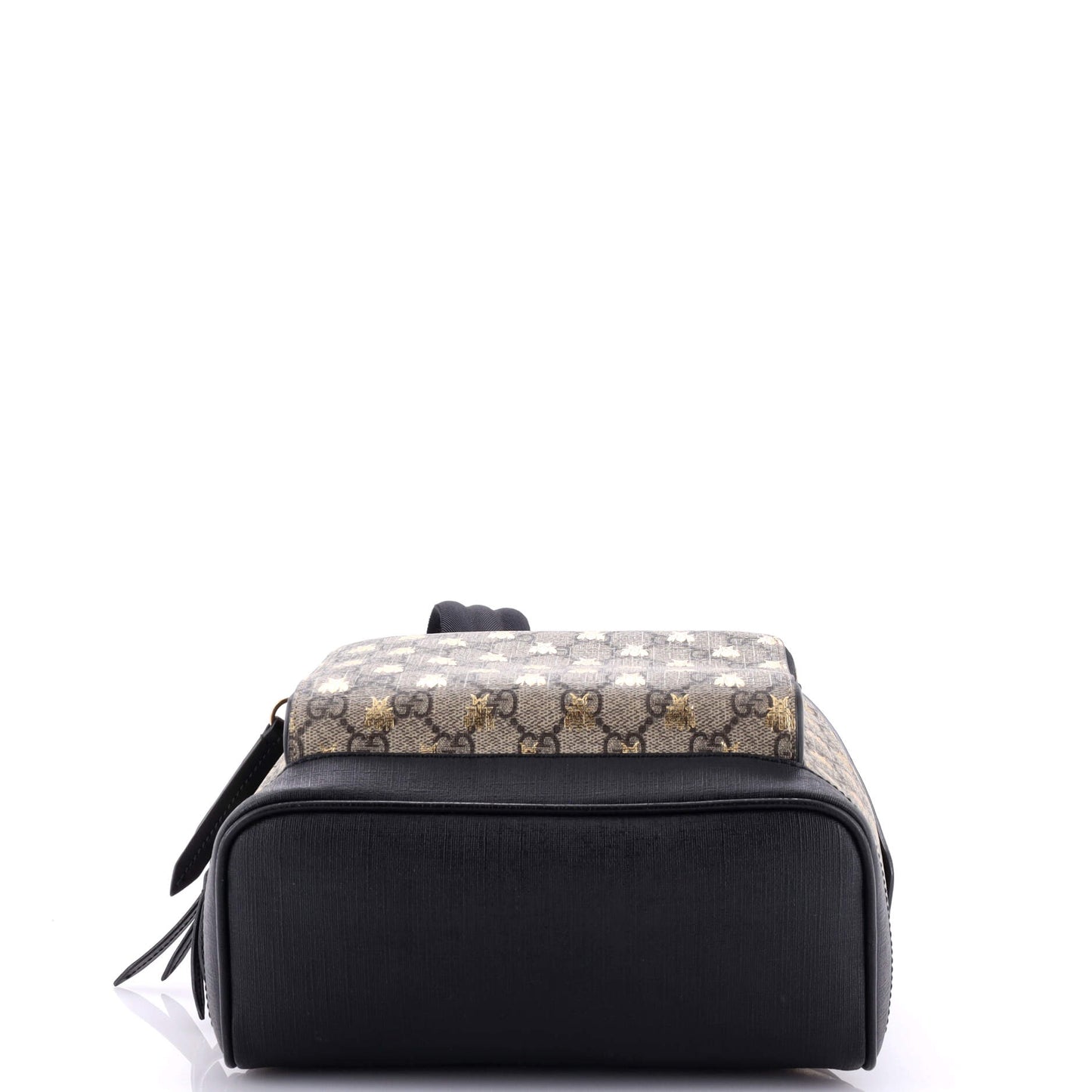 Zip Pocket Backpack Printed GG Coated Canvas Small