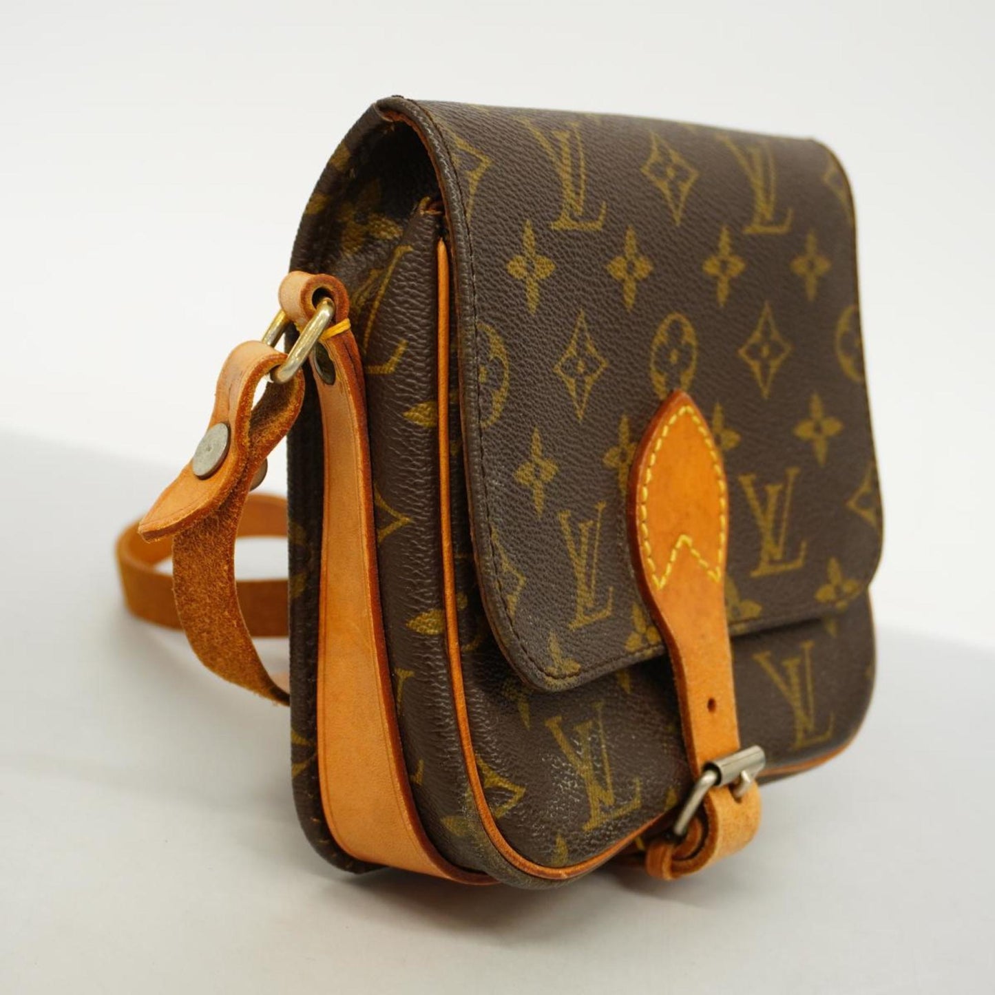 Louis Vuitton Cartouchiere  Canvas Shoulder Bag ()