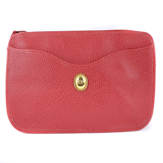 Dior  Leather Clutch Bag ()