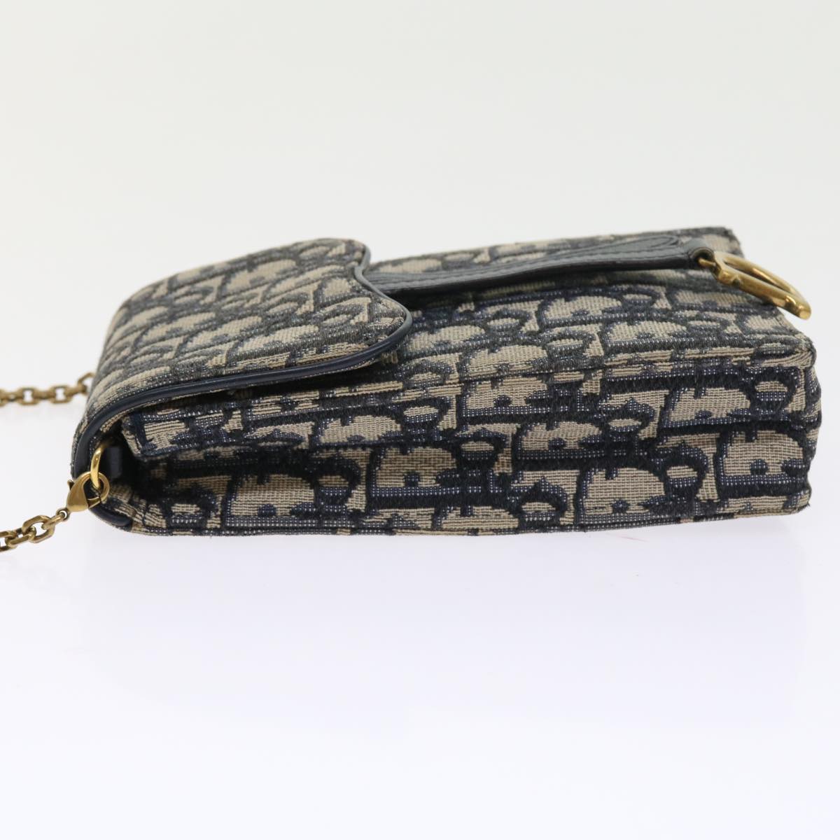 Dior Saddle  Canvas Clutch Bag ()