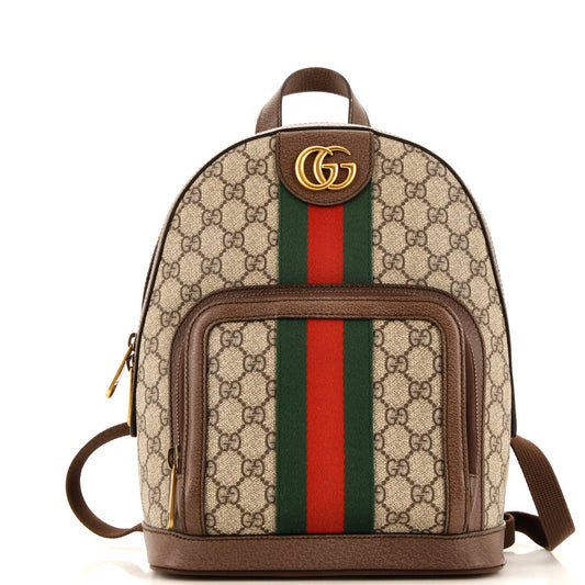Ophidia Backpack GG Coated Canvas Small