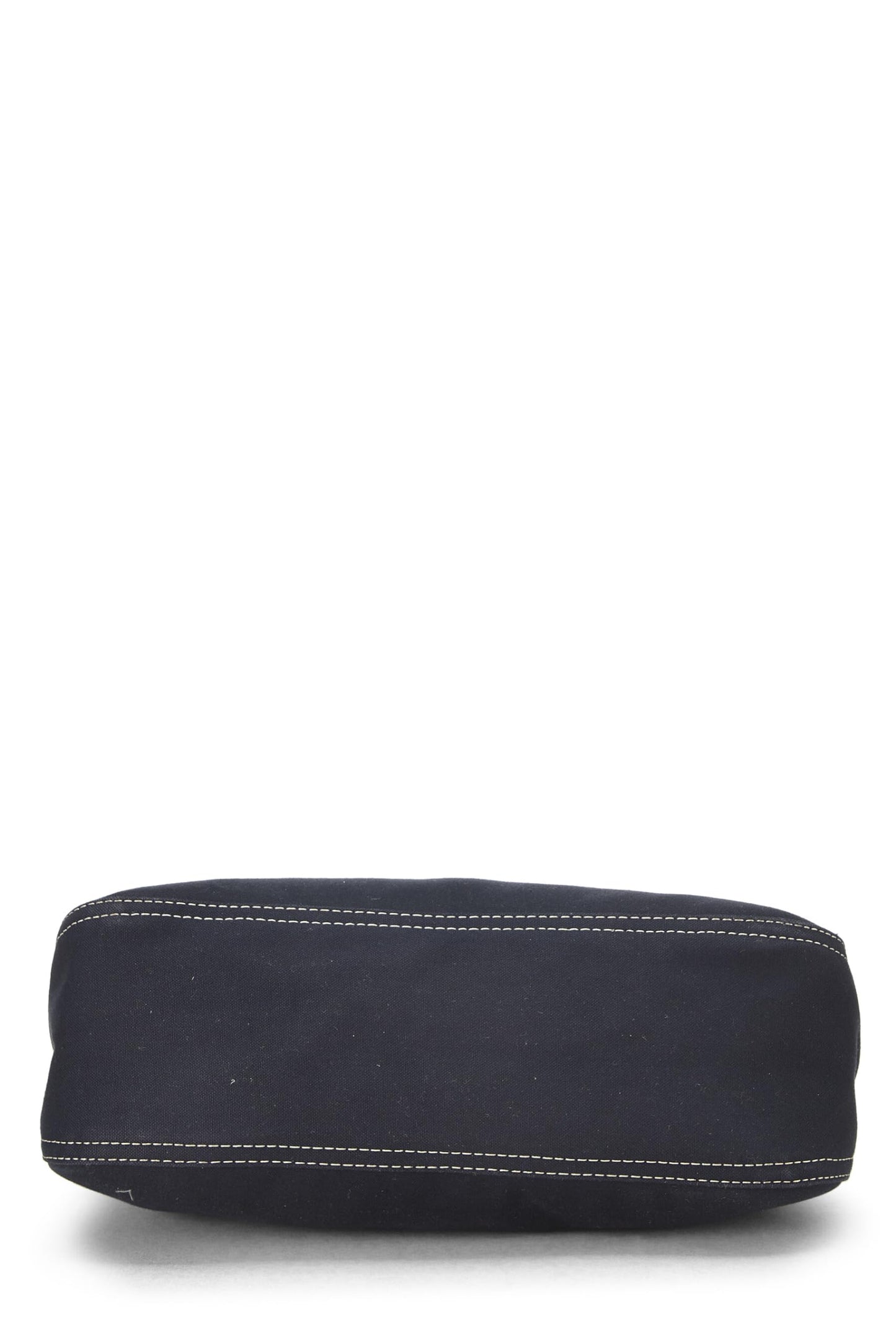 Fendi,  Navy Canvas Shoulder Bag Small, Navy