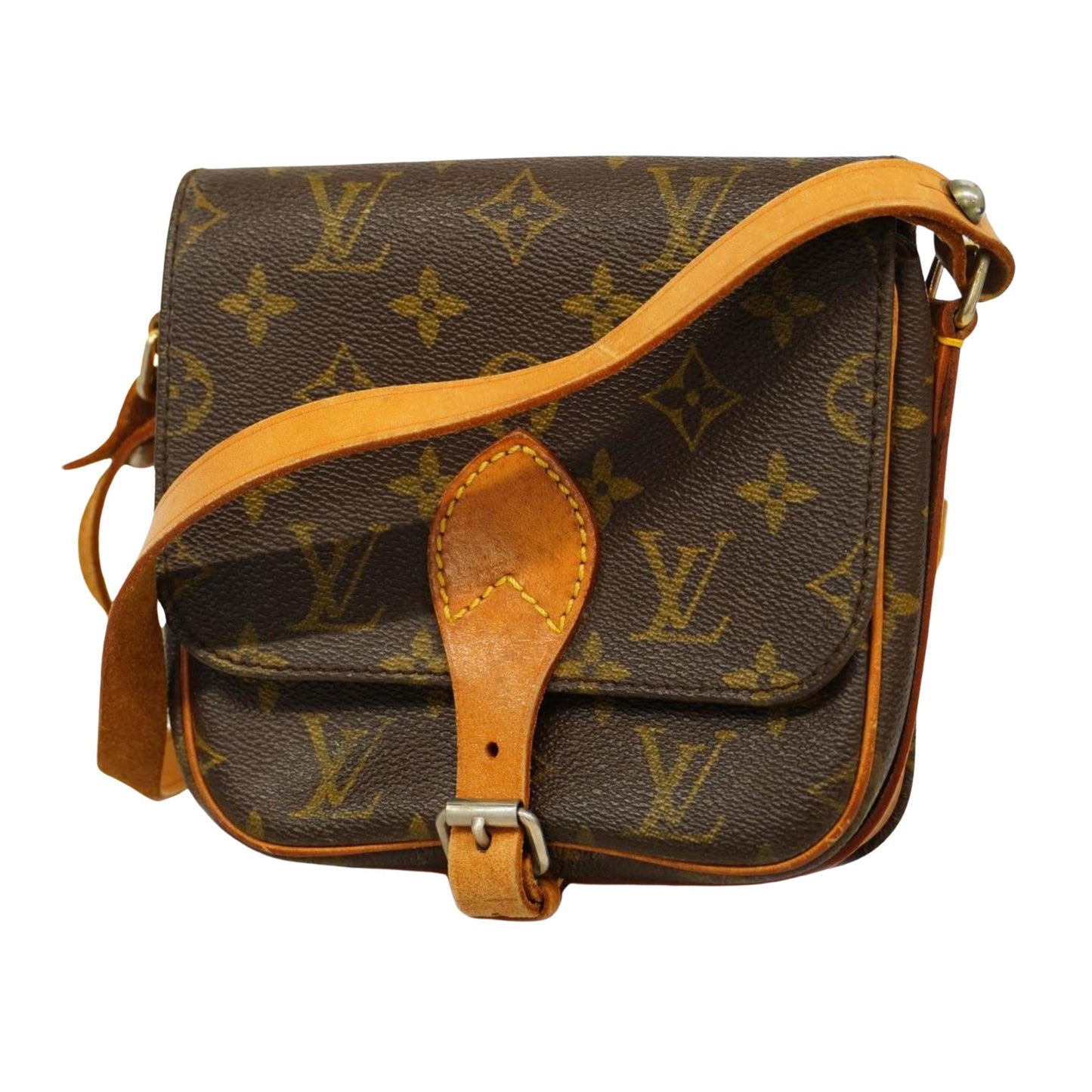 Louis Vuitton Cartouchiere  Canvas Shoulder Bag ()