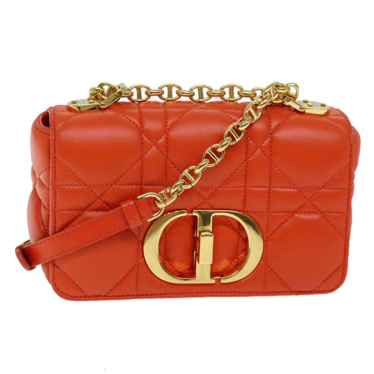 Dior Caro  Leather Shoulder Bag ()