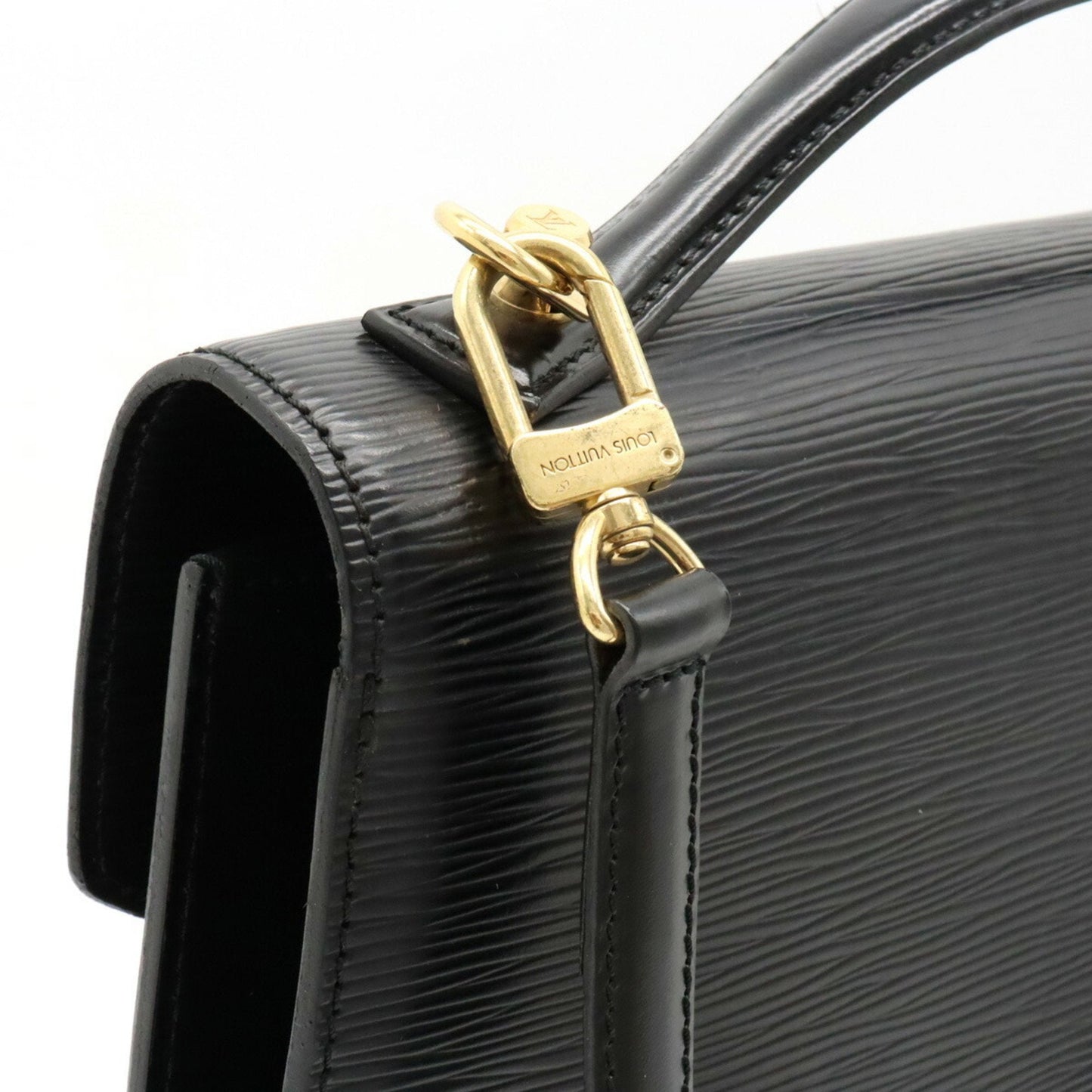 Louis Vuitton Monceau  Leather Shoulder Bag ()