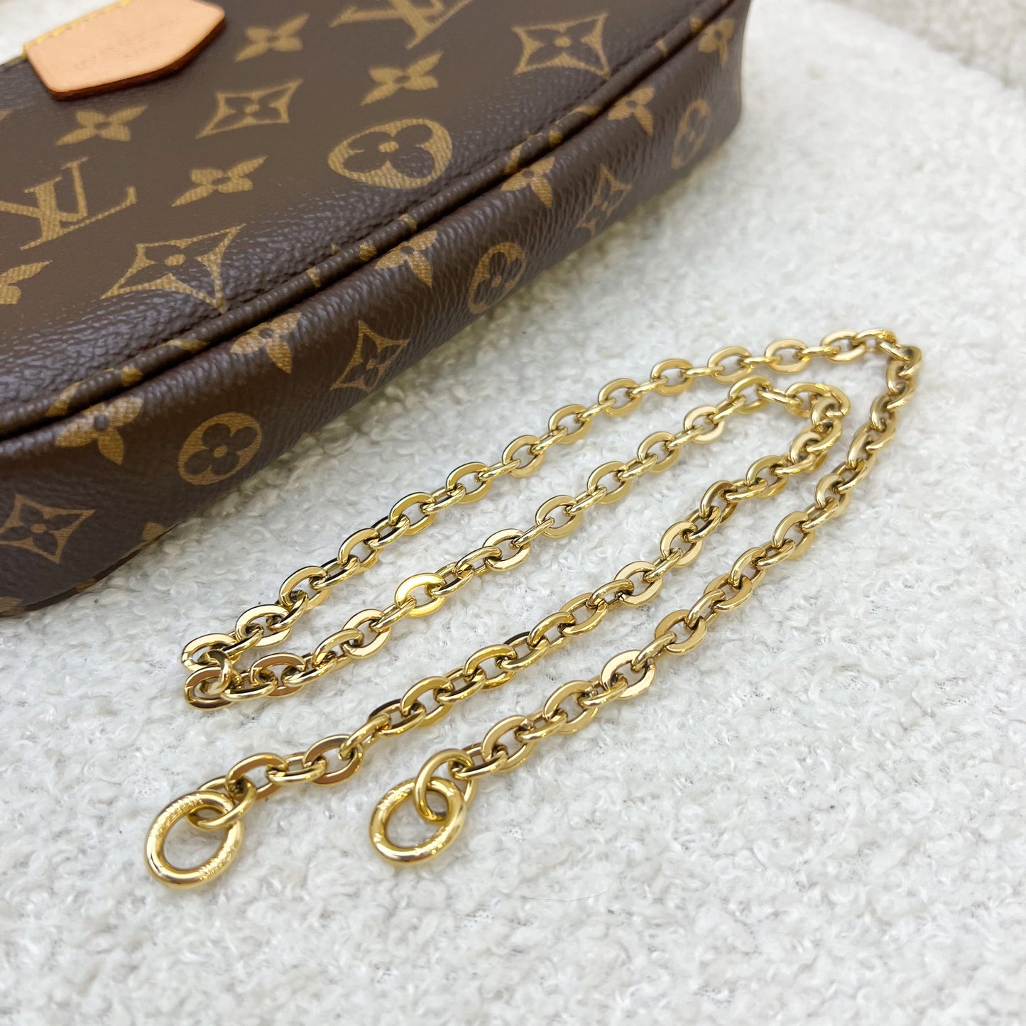 LV Multi Pochette MPA Smaller Pochette in Monogram Canvas GHW